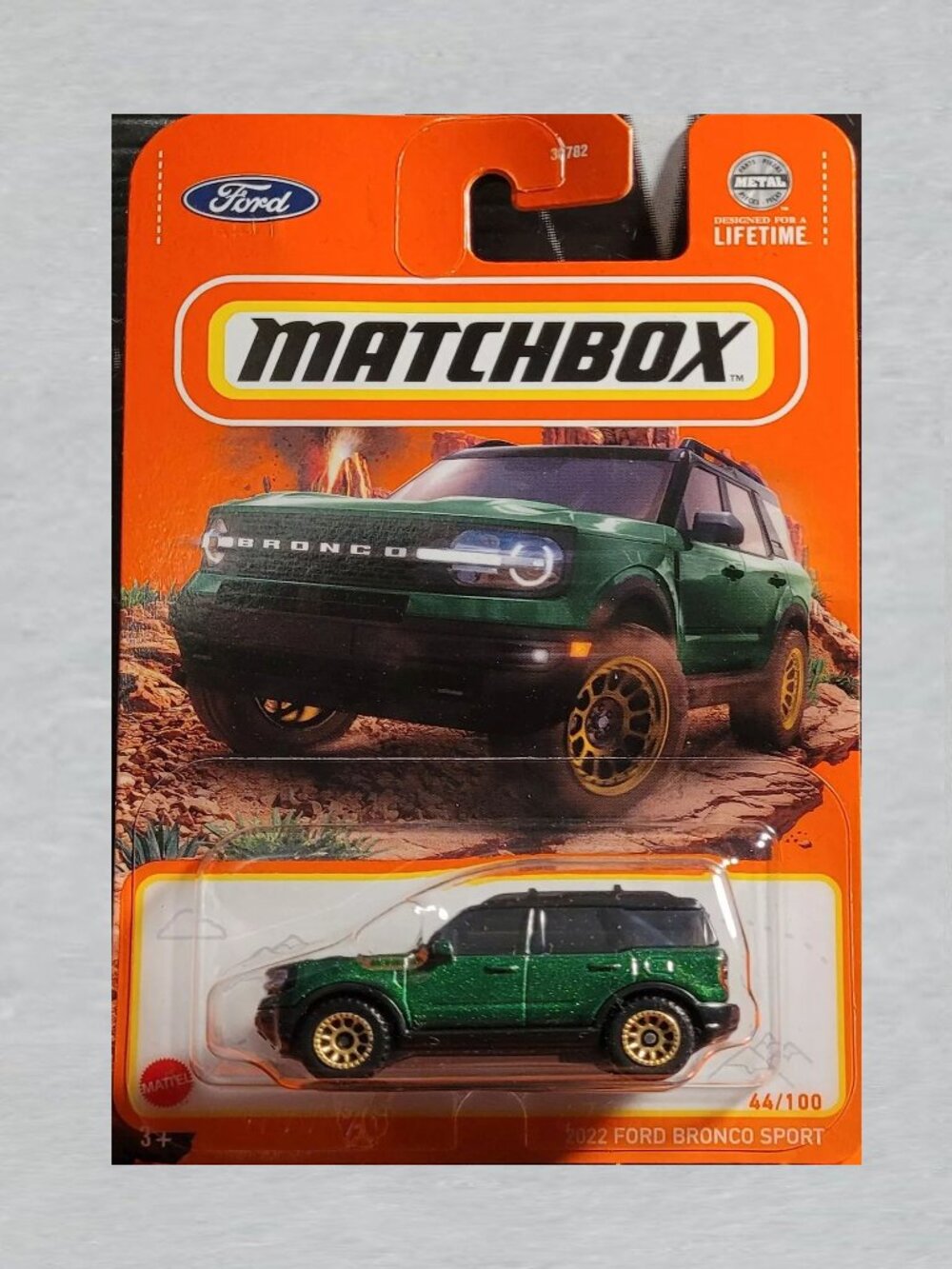 Matchbox 2022 Ford Bronco Sport GREEN